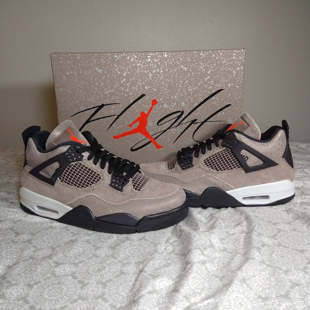 SOLD     NEW AIR JORDAN 4 RETRO TAUPE HAZE
